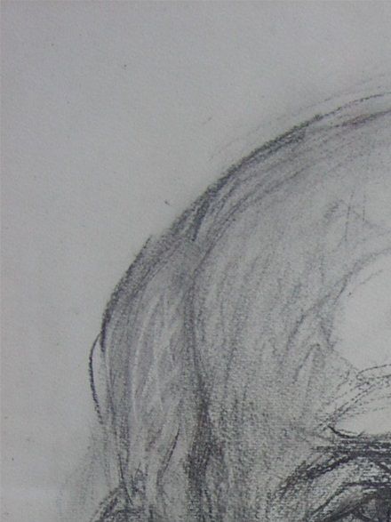 Paul Christol, par Paule Christol-Peiré, 1981 (Crayon sur Papier, 21x27 cm)